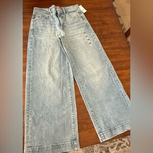 Women's GAP high rise wide leg crop jean | NWT | 2 / 26R